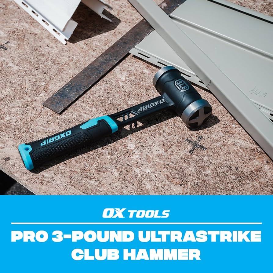 Amazon.com: OX Pro Ultrastrike 3lb Sledge Hammer with